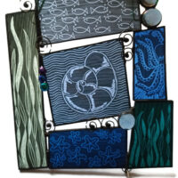 Under the sea stained glass