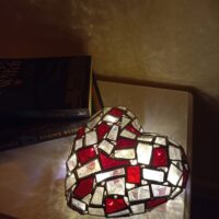 Red Heart Lamp