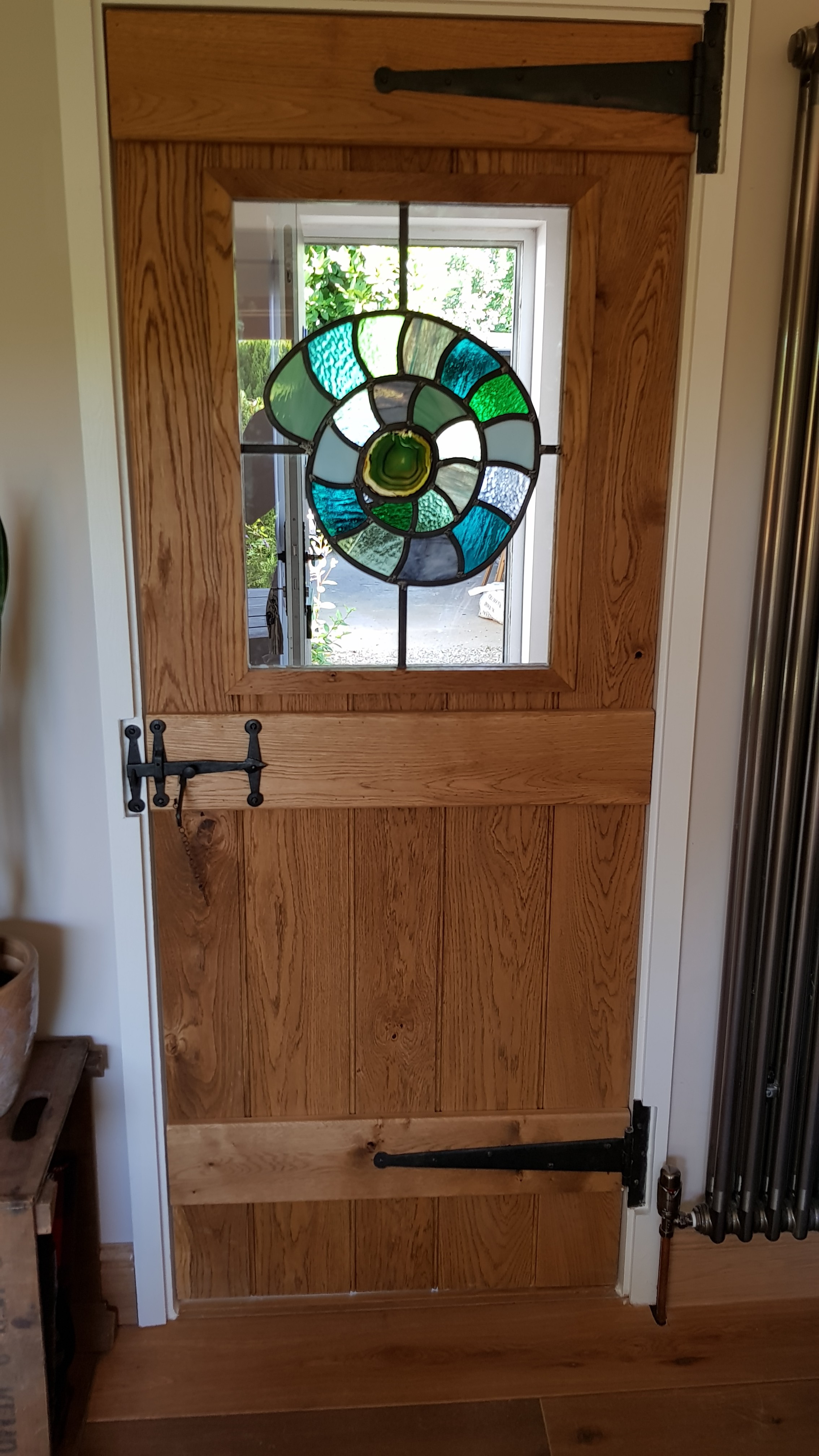 Ammonite in door 6